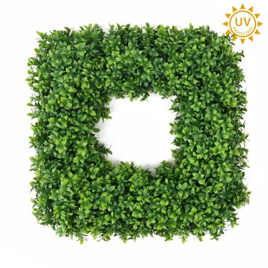 Two Tone Square Boxwood 20"