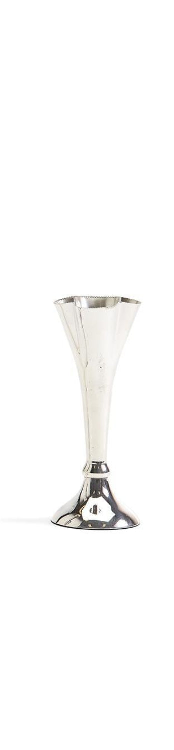 Bagatelles Single Stem Vase - Silver-Plated Brass