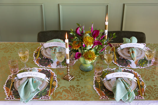 Die-cut Artichoke Wreath Placemat
