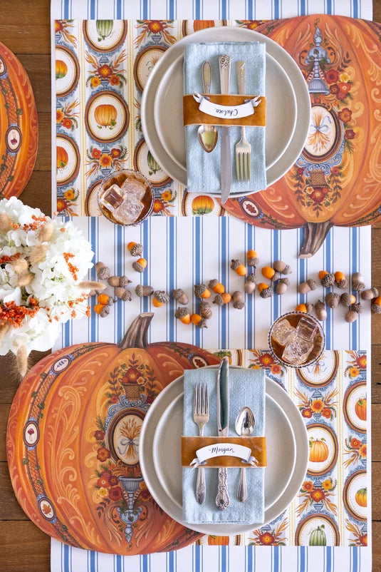 Die-cut Antique Pumpkin Placemat