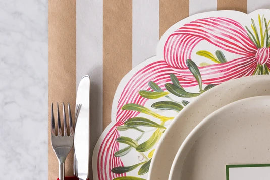 Die-cut Mistletoe Placemat