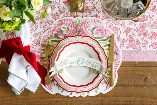 Die-cut Mistletoe Placemat
