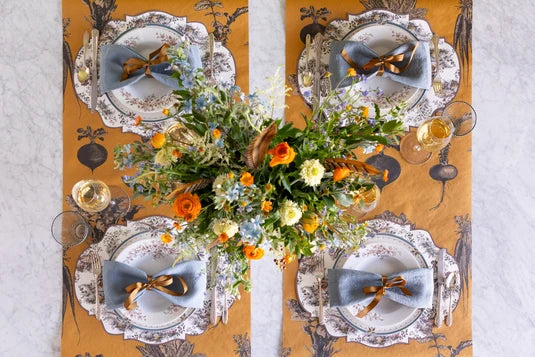 Die-cut Harvest Toile Frame Placemat