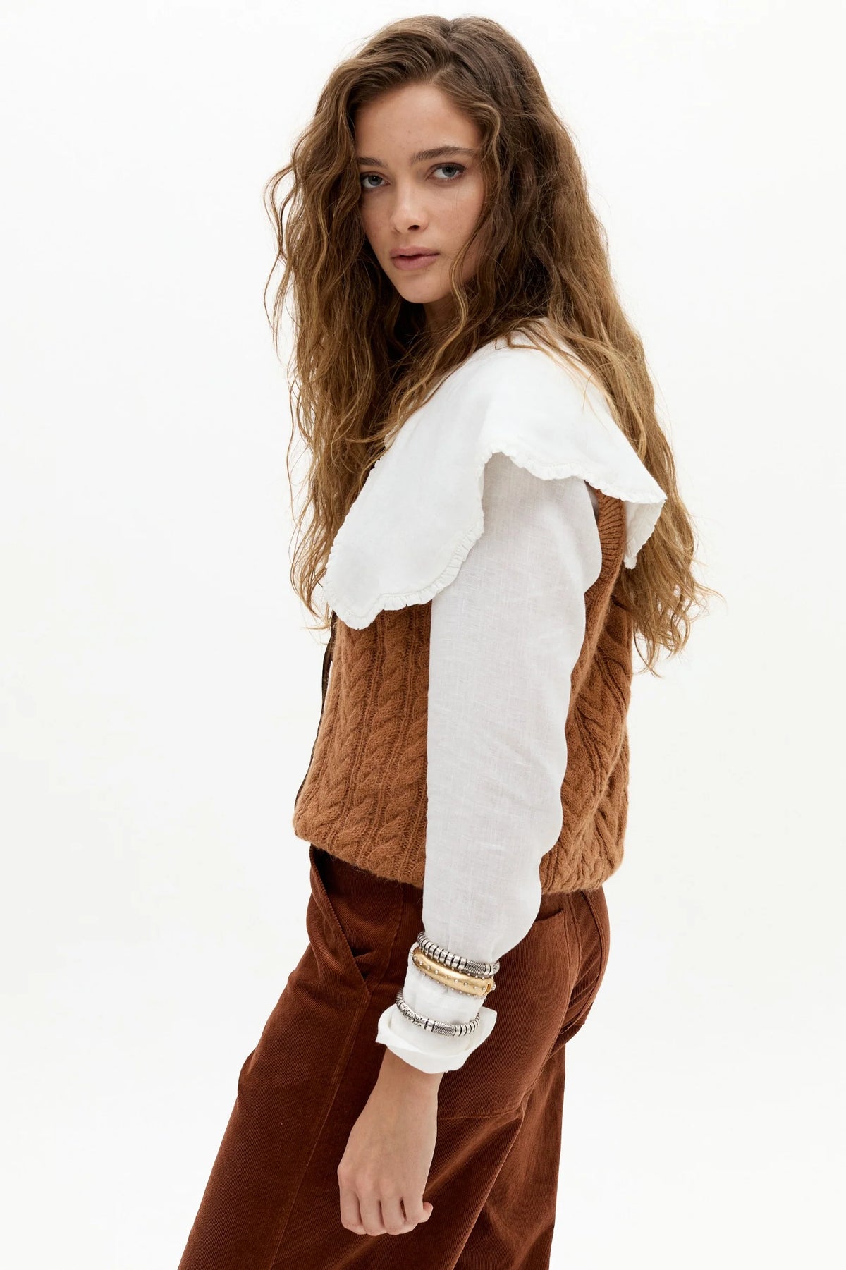 Aurelia Linen Shirt - Off-white  Regular price