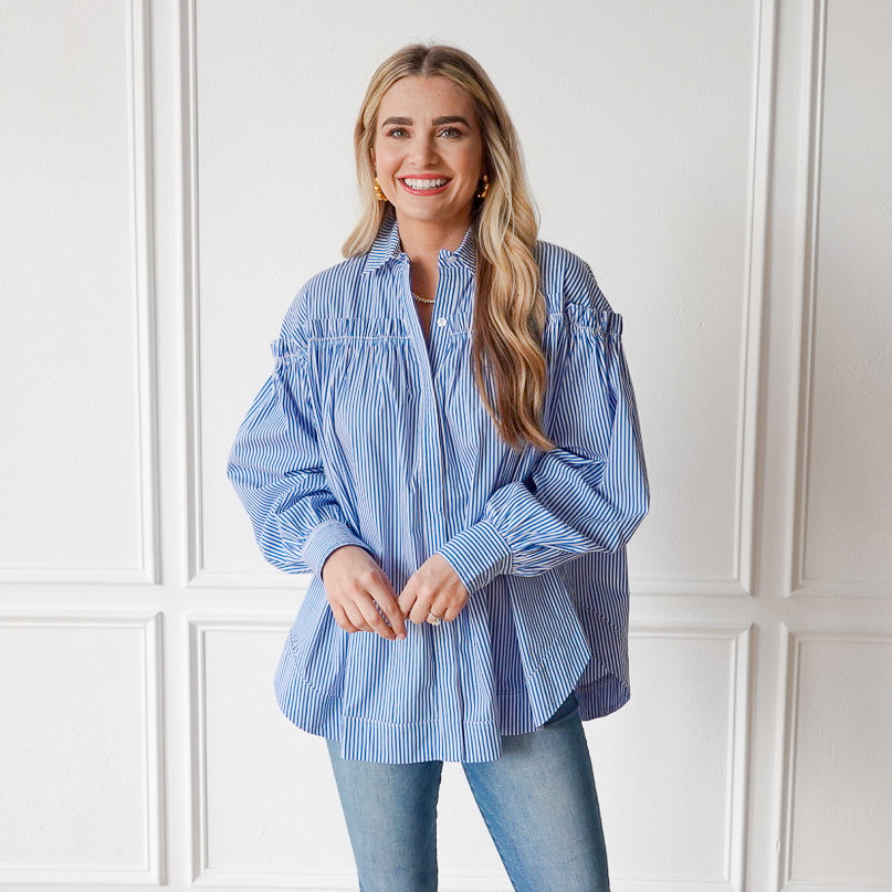 Miriam Top in Stripe (3 Colors)