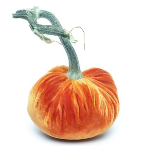 Velvet Pumpkins Various Colors & Sizes