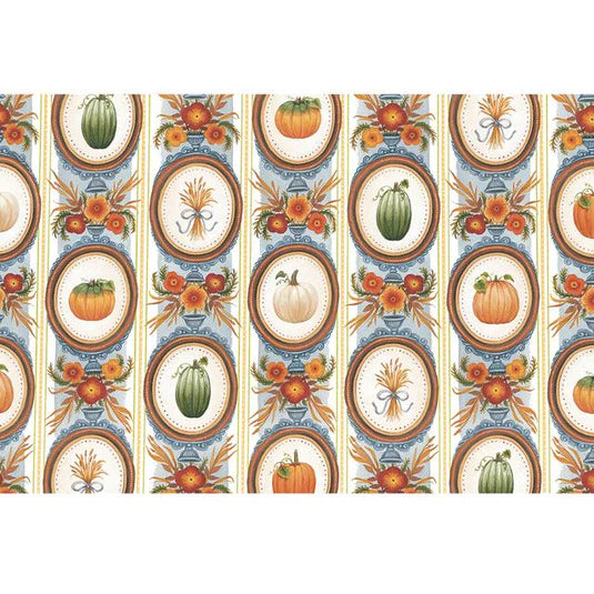 Antique Pumpkin Frame Placemat