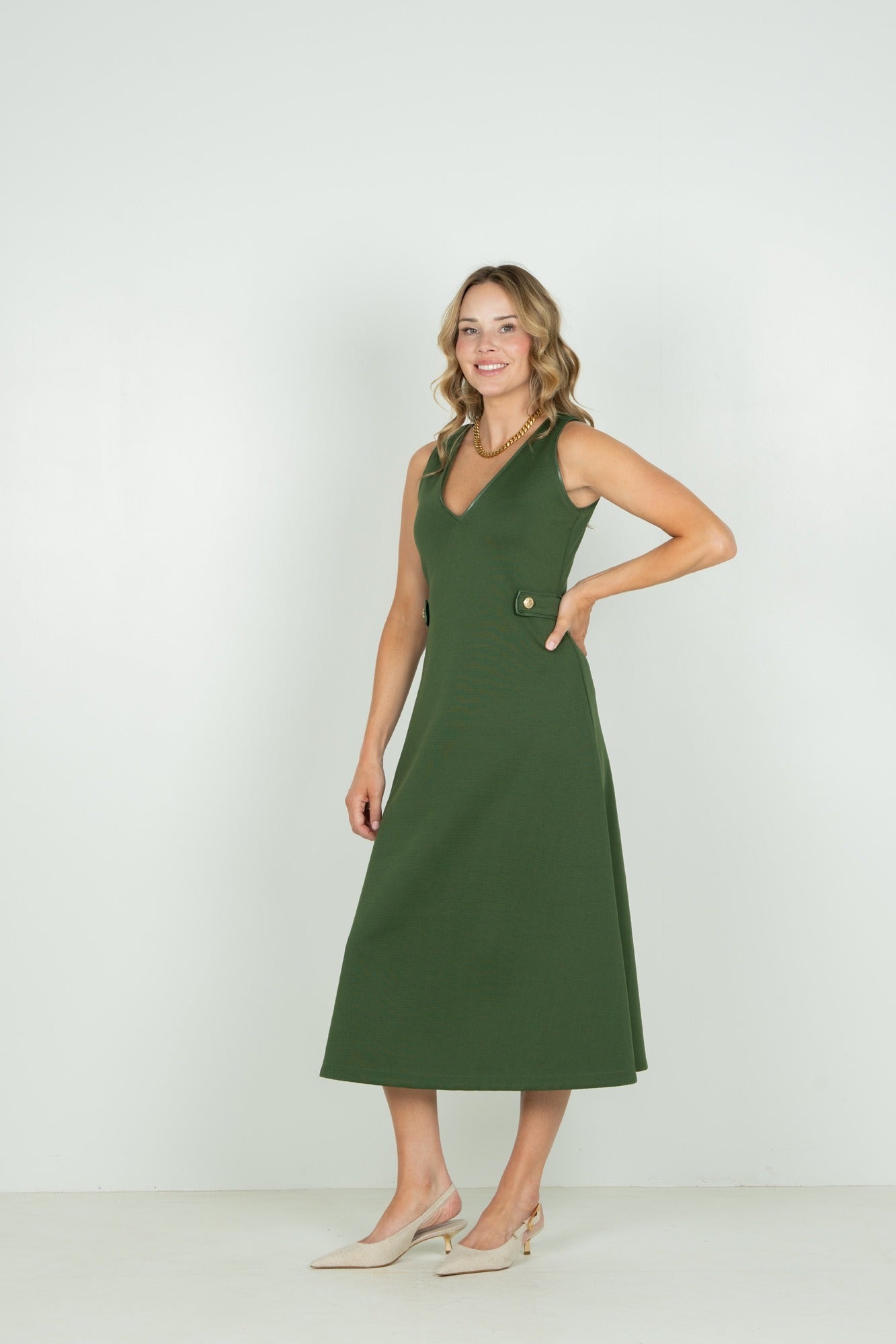 Cleo Dress - Black Forest