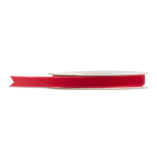 0.5” X 10 Yards Red Velvet Ribbon