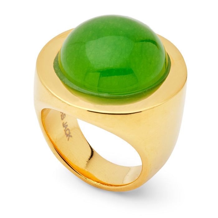 Green Quartz Ring