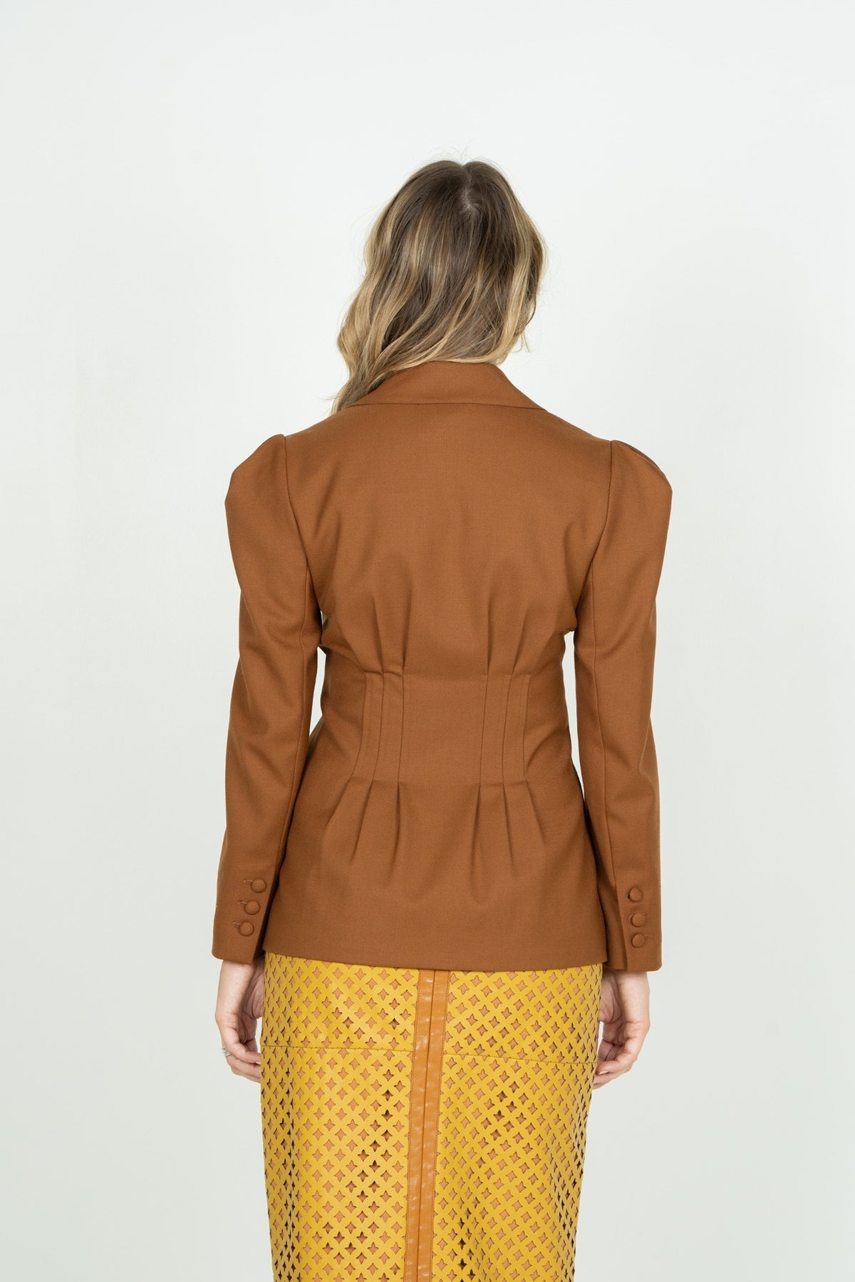Stella Blazer - Pecan