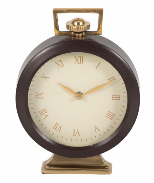Jansen Gold Clock 9"