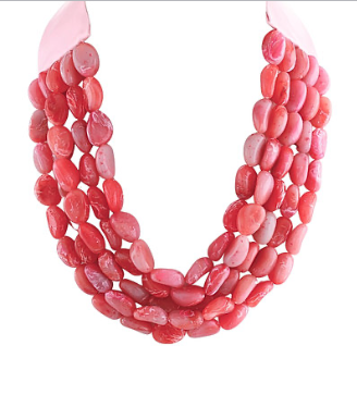 Layered Pebble Magnetic Necklace (3 Colors)