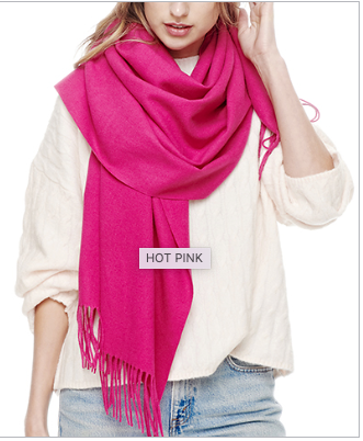 Cashmere Blend  Wrap (11 Colors)