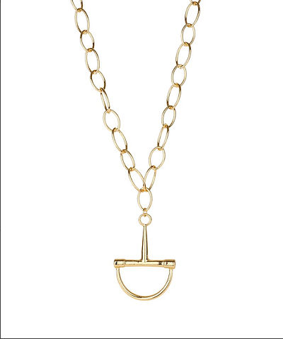 Horsebit Link Necklace
