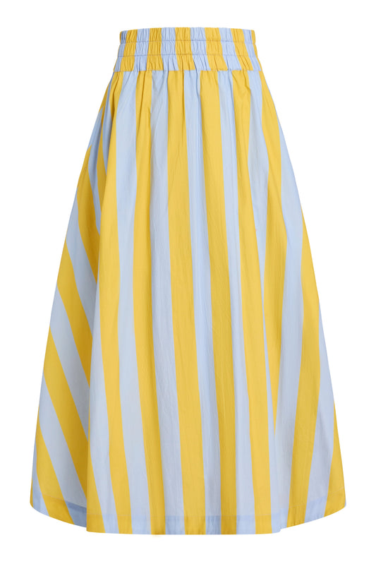 Pavilion Skirt, Brimstone Stripe