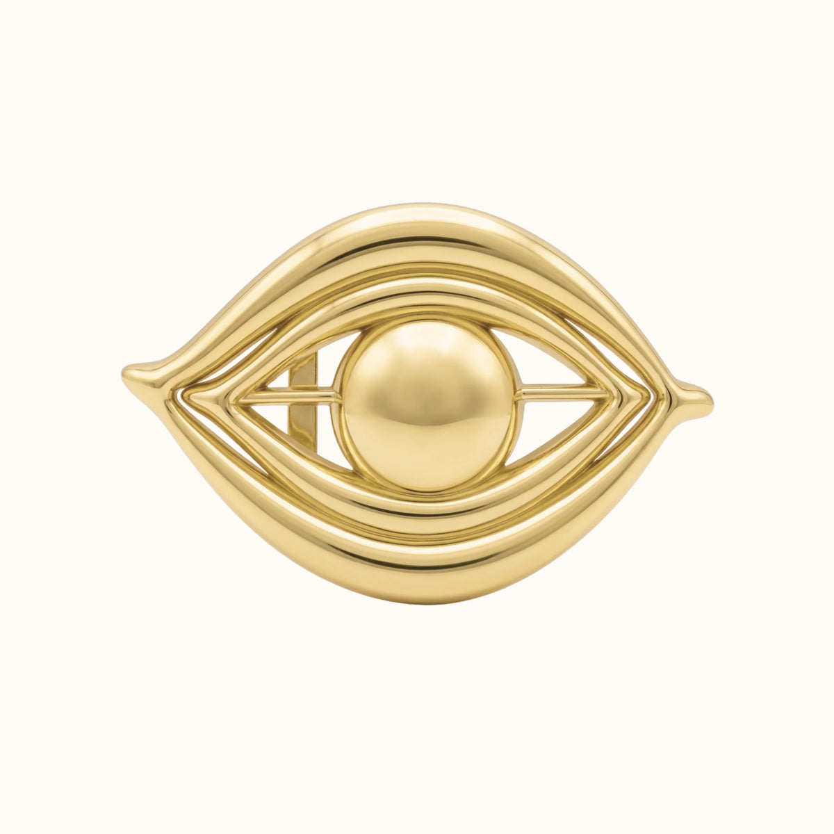 The Violet Buckle | Gold | 3cm