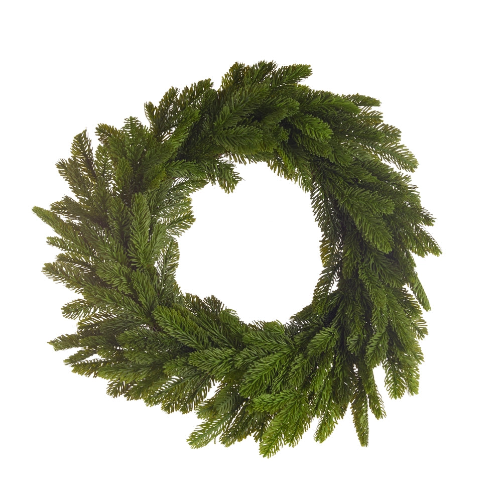 26” Bright Green Cedar Wreath