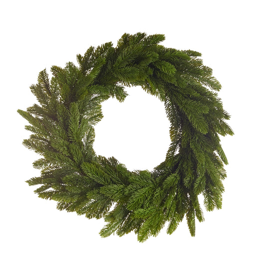 26” Bright Green Cedar Wreath