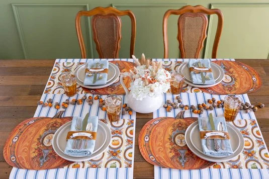 Antique Pumpkin Frame Placemat