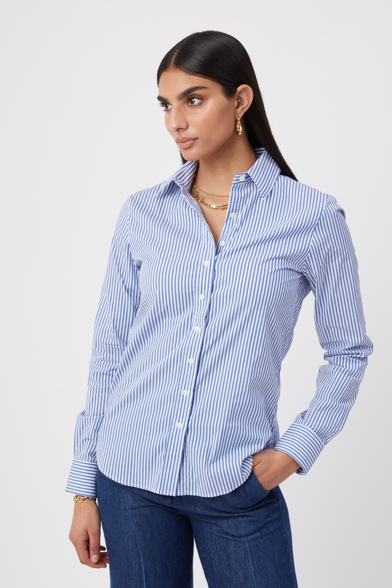 The Icon Shirt in Stripe