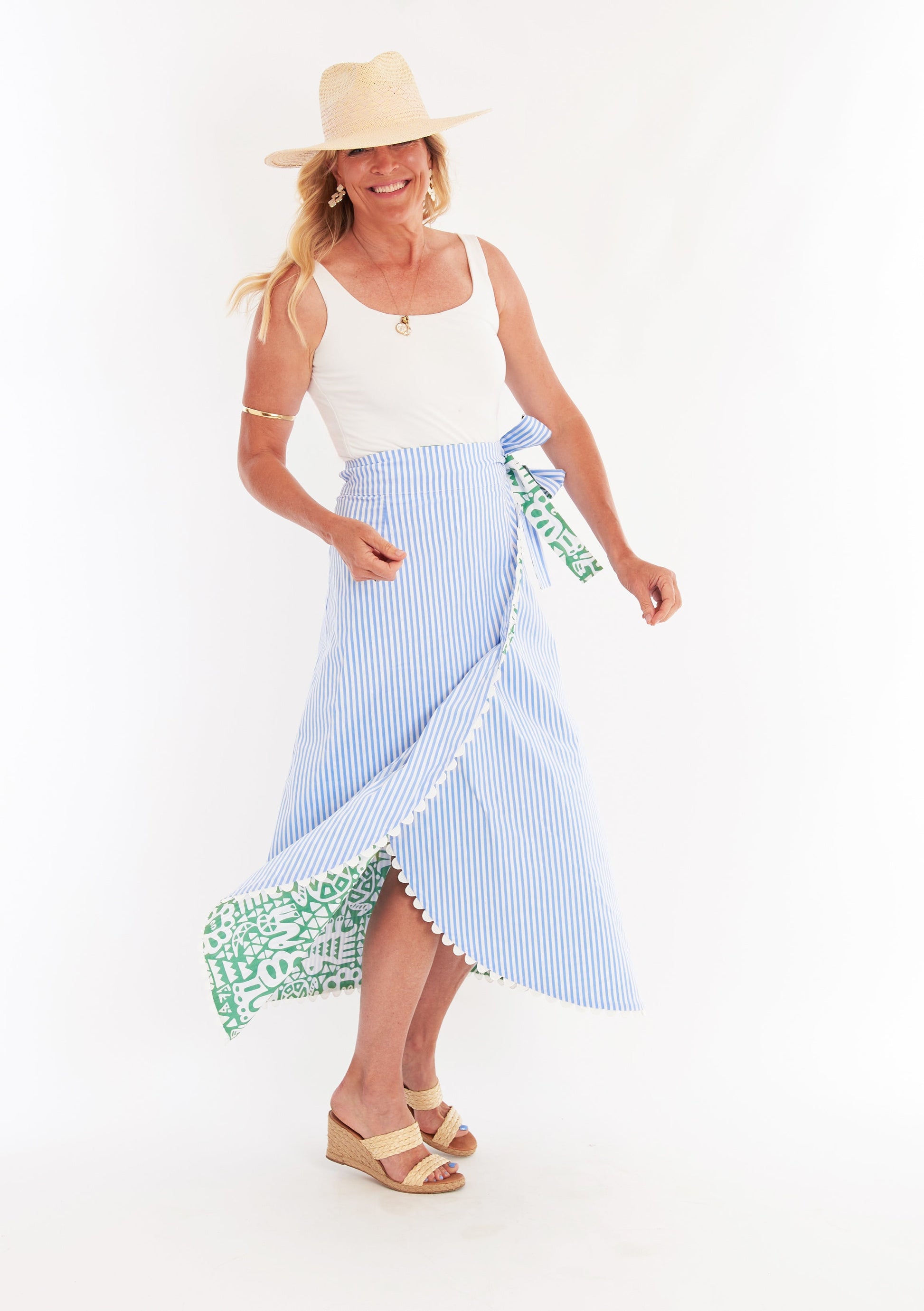 Terrenas Skirt - Menagerie Verde