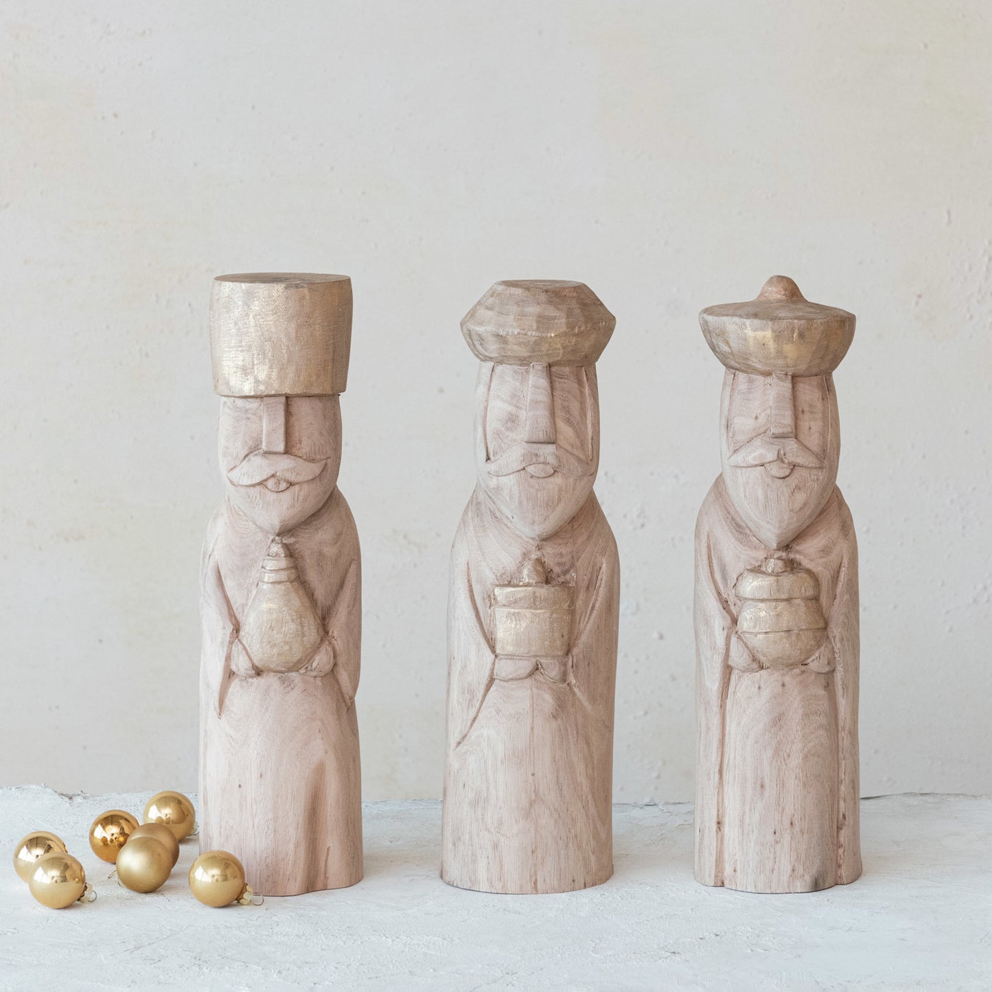 Mango Wood Wise Men