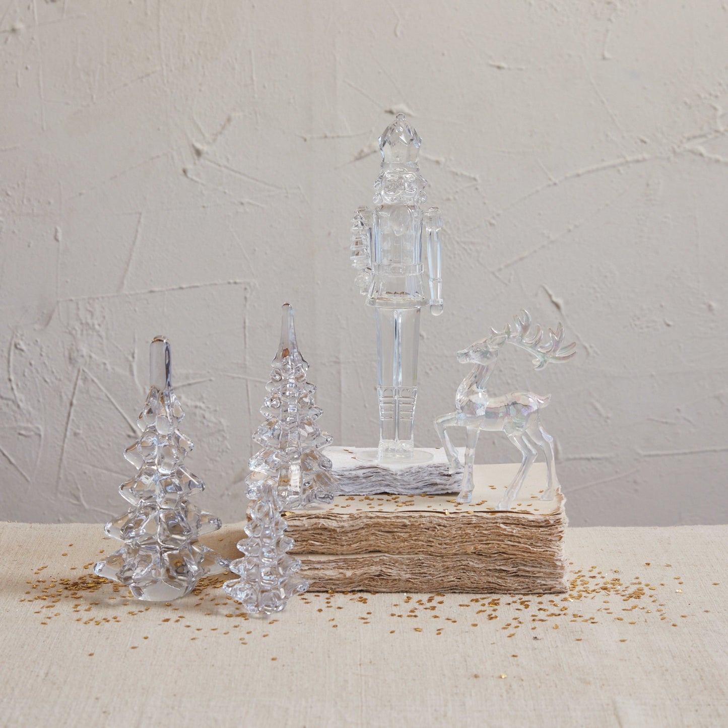 Glass Christmas Tree, Clear
