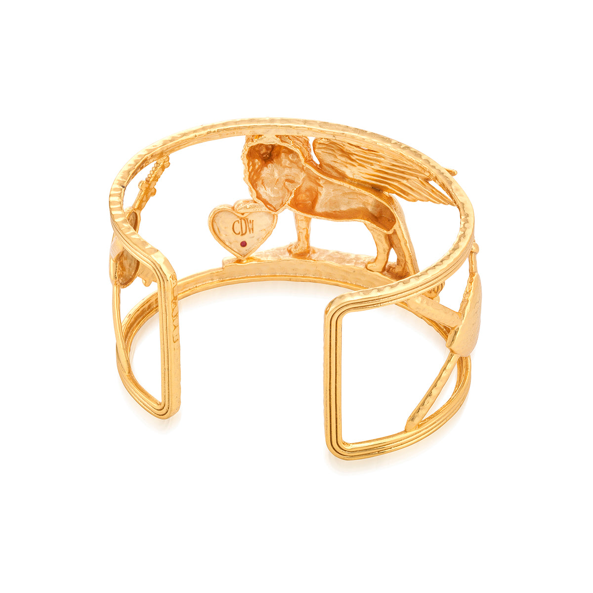 Gold Lionheart Cuff
