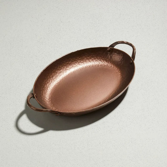 Smithey Carbon Steel Oval Roaster