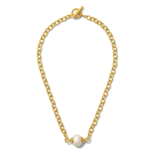 CC & Co by Catherine Canino - Essential Pebble Pearl Necklace : 16"