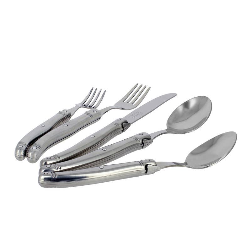 Laguiole 20-Piece Stainless Steel Flatware Set