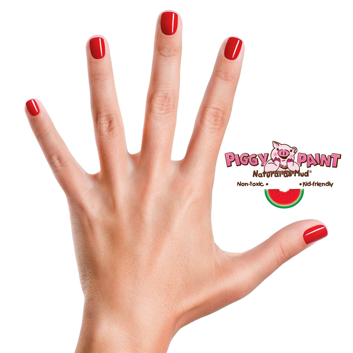 Wacky Watermelon Piggy Polish