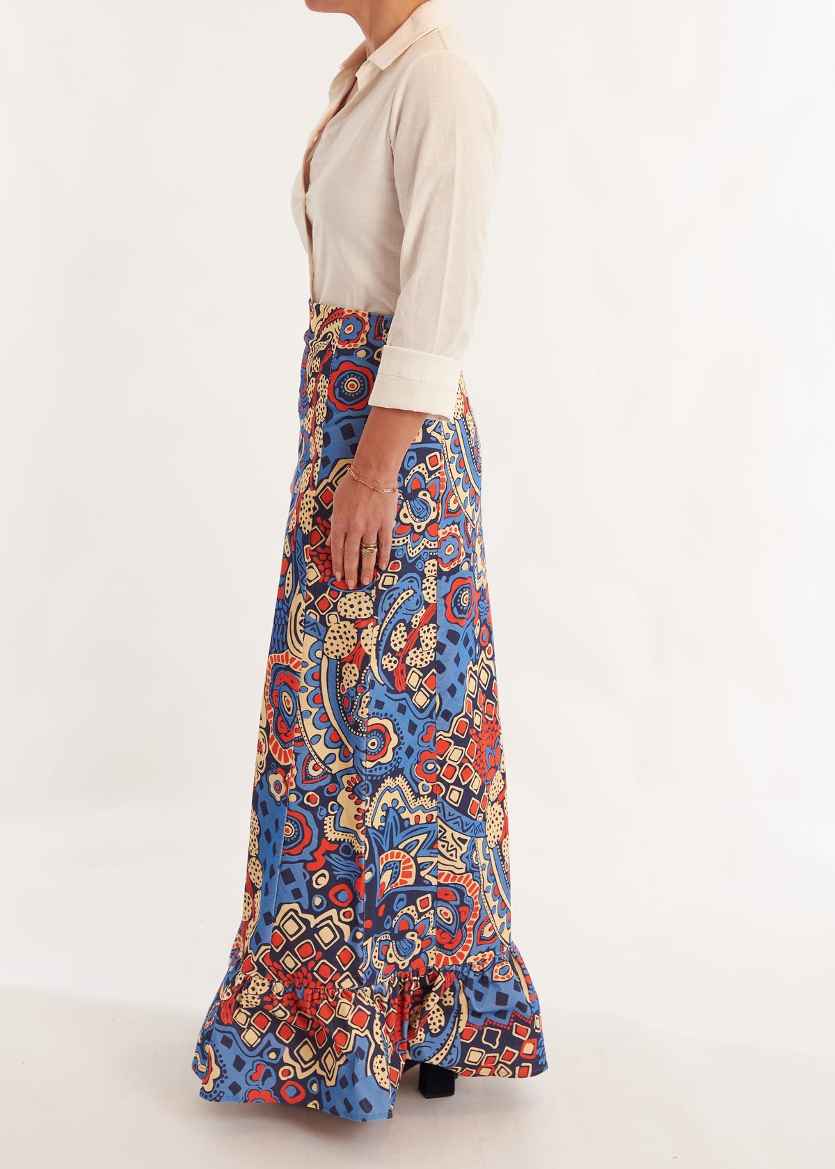 Hostess Skirt - Hemingway Sun River