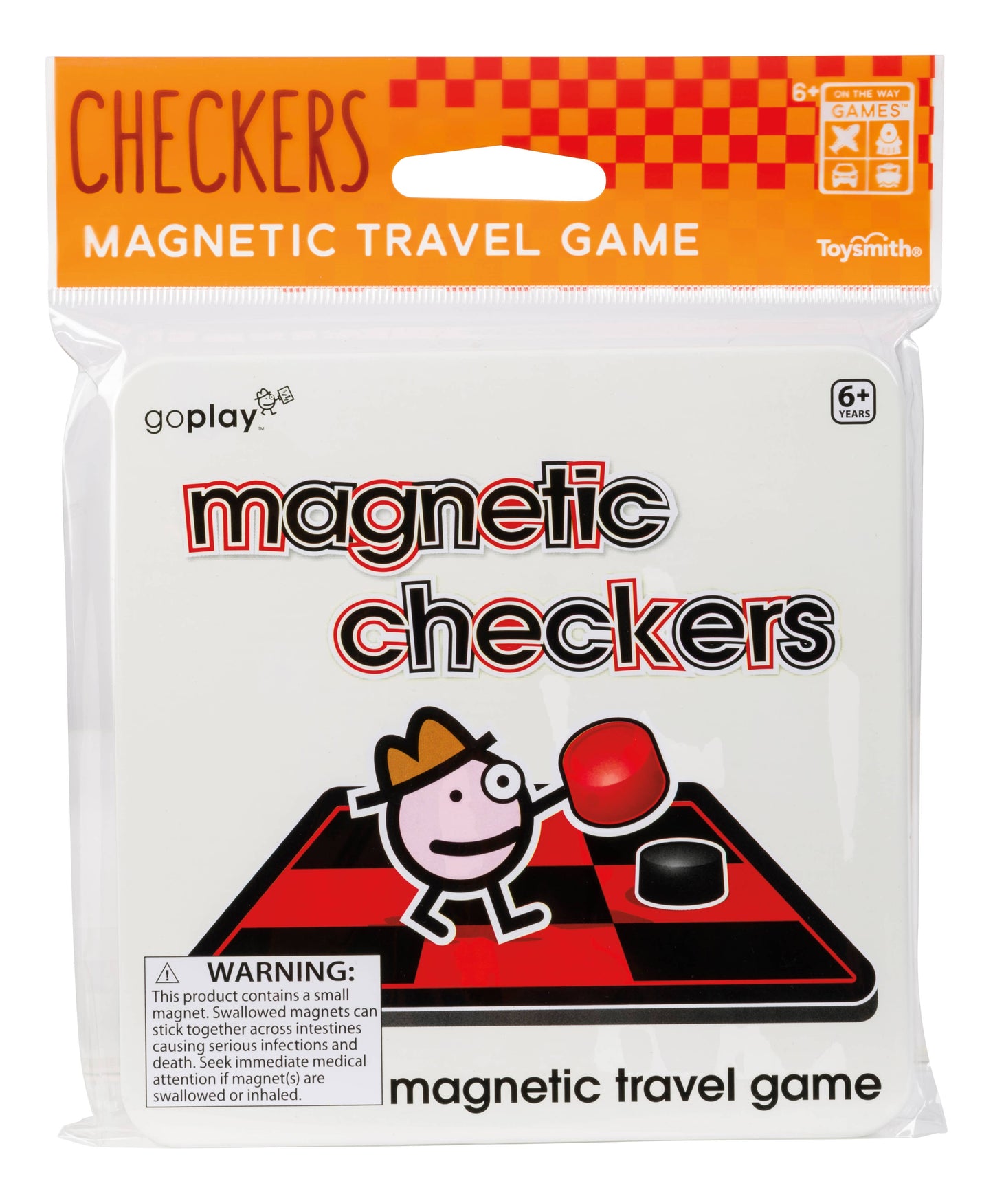 On the Way Games Magnetic Travel Games, 6 Games, 24/Display