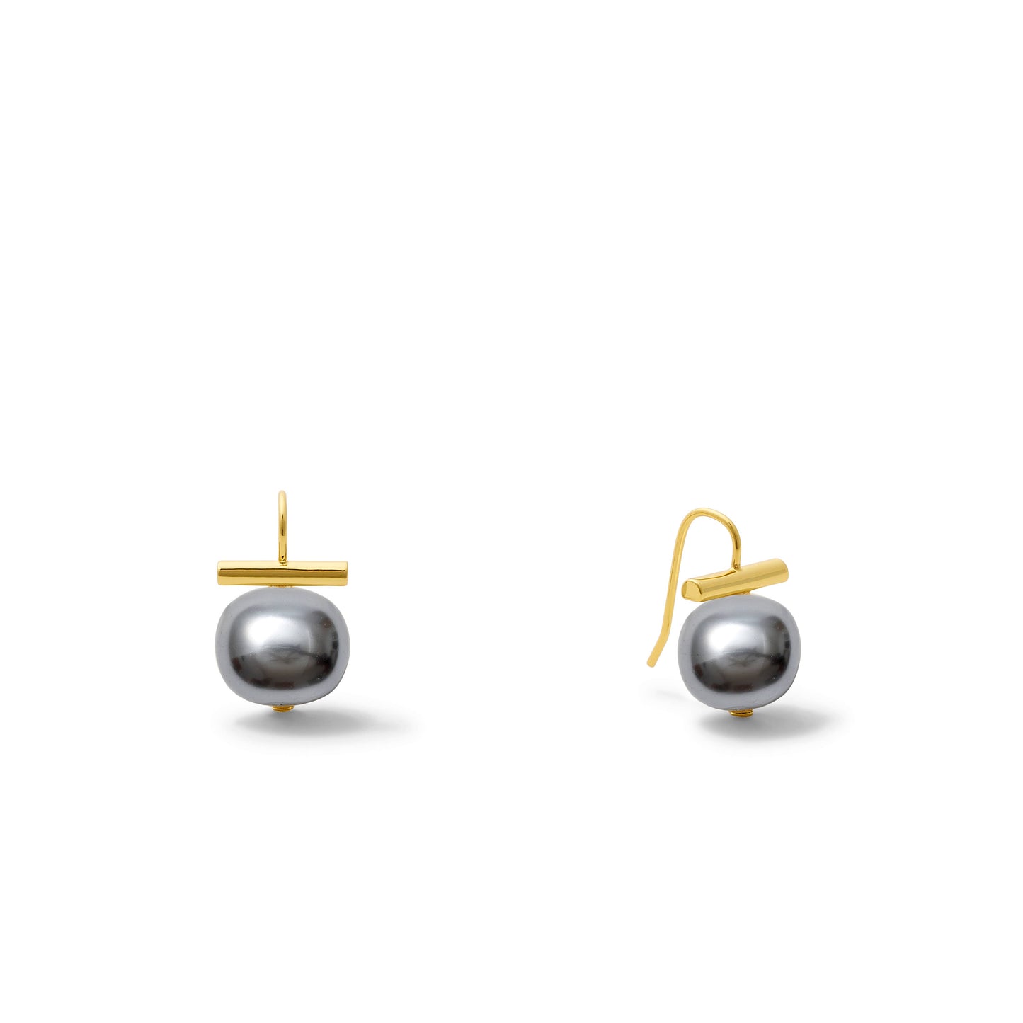 Petite + Sweet Pebble Pearls Oxblood