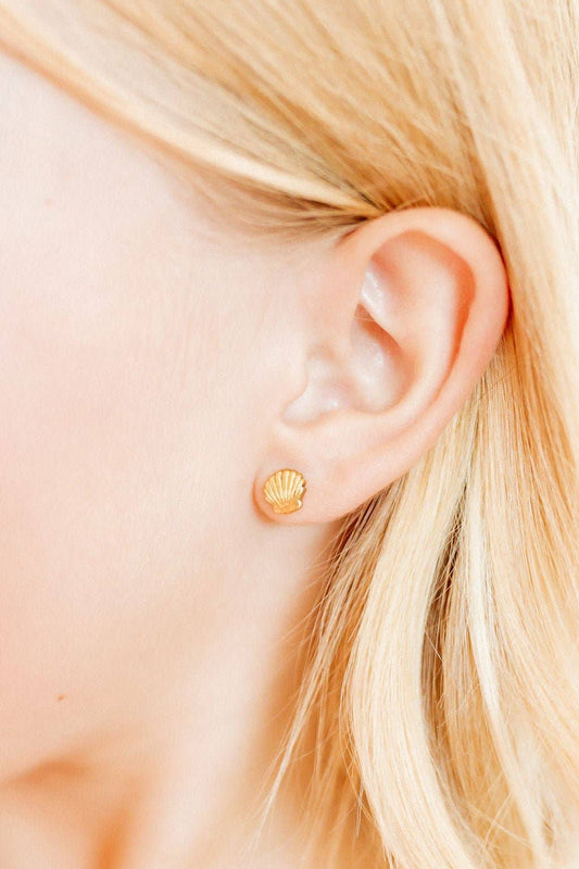 LINNY CO - Screwback Stud Earrings - Marina