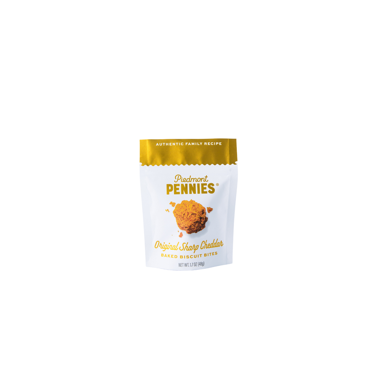Piedmont Pennies - Cheddar Cheese Crackers, Small Pouches (25)