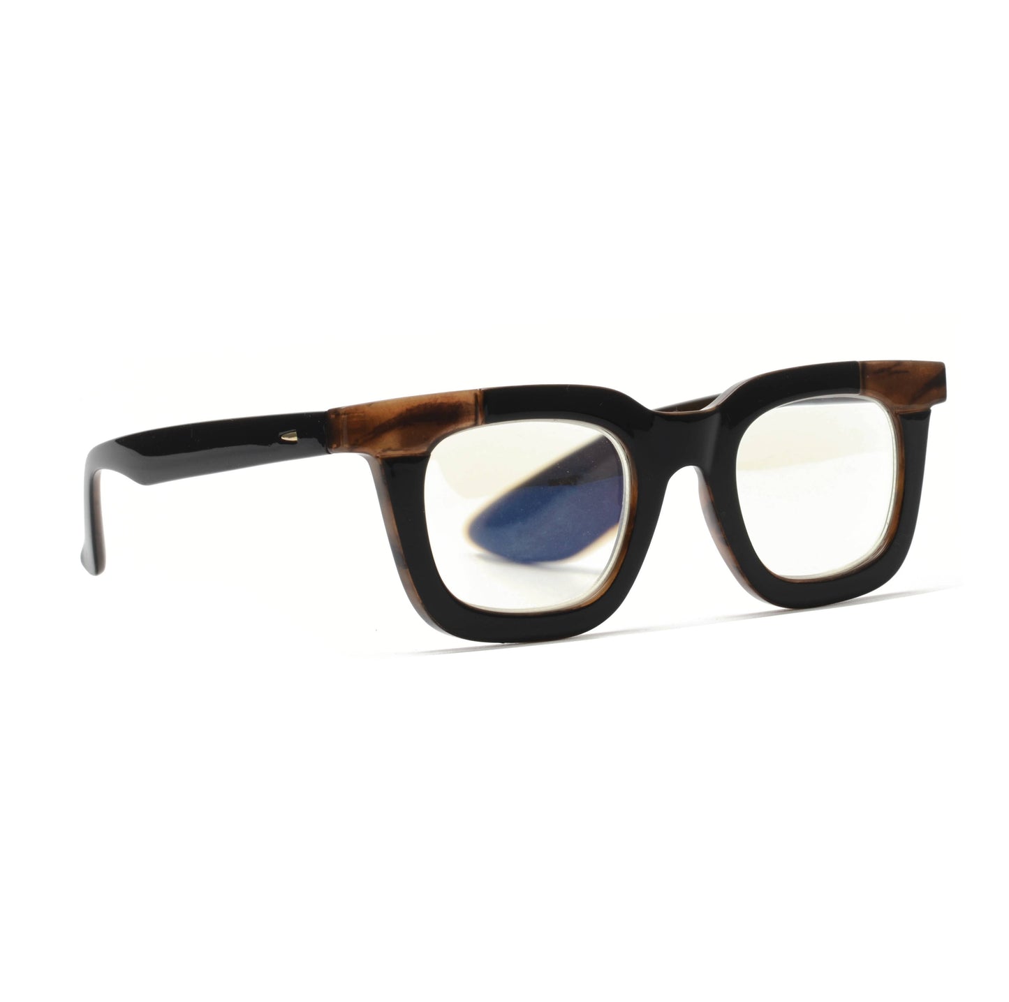 Ryan Simkhai Eyeshop - ABBY | Black | Brown | Progressive Blue Light