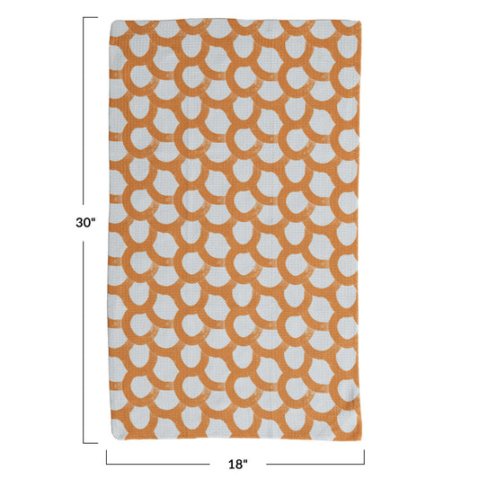 Organic Circles Micro Fiber Tea Towel