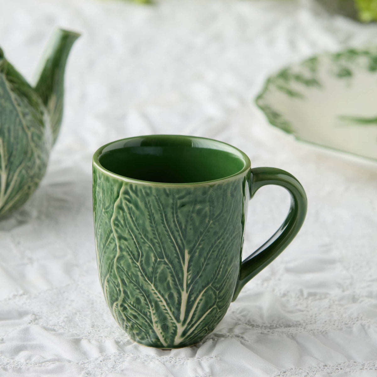 Certified International - Le Jardin Cabbage 3-D Mug