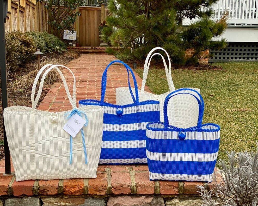 Lilly Bag Medium White Tote