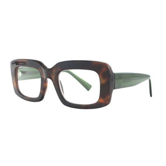 MARGO | Tortoise / Green | Blue Light Blocking