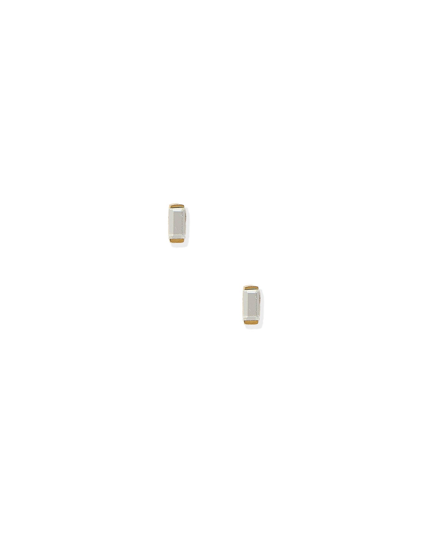 LINNY CO - Screwback Stud Earrings - Amber Micro