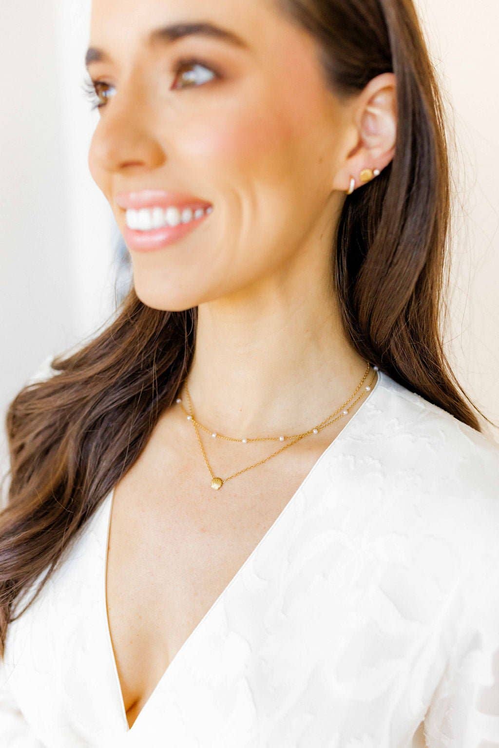 LINNY CO - Screwback Stud Earrings - Marina
