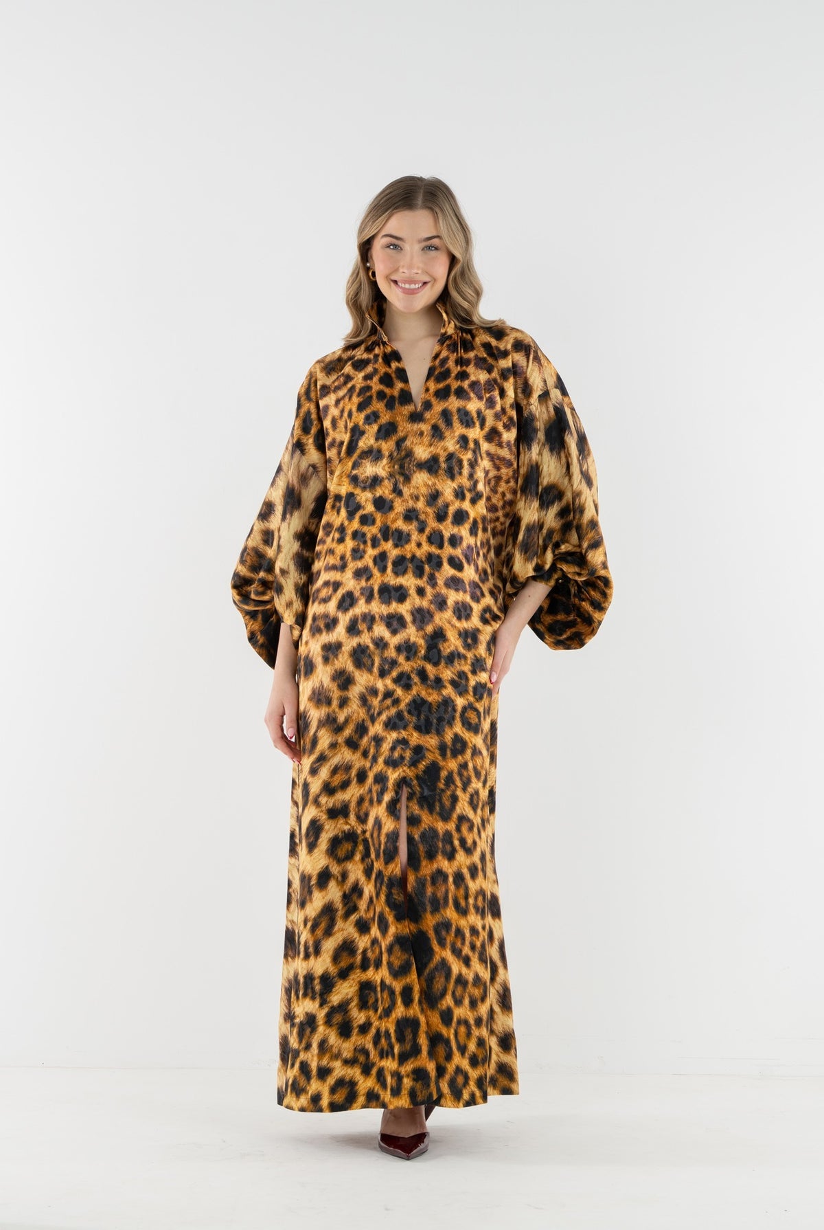 Fiona Dress - Leopard