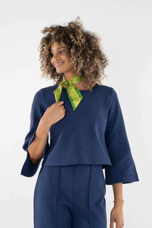 Ashley Ann Top - Twilight Blue