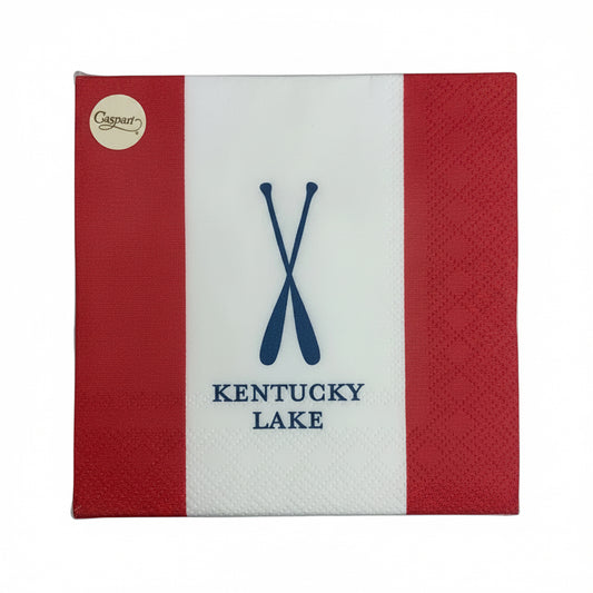 Kentucky Lake Cocktail Napkins | 24 Pack