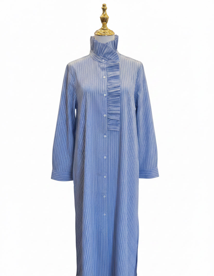 Blanca Blue Stripe Dress