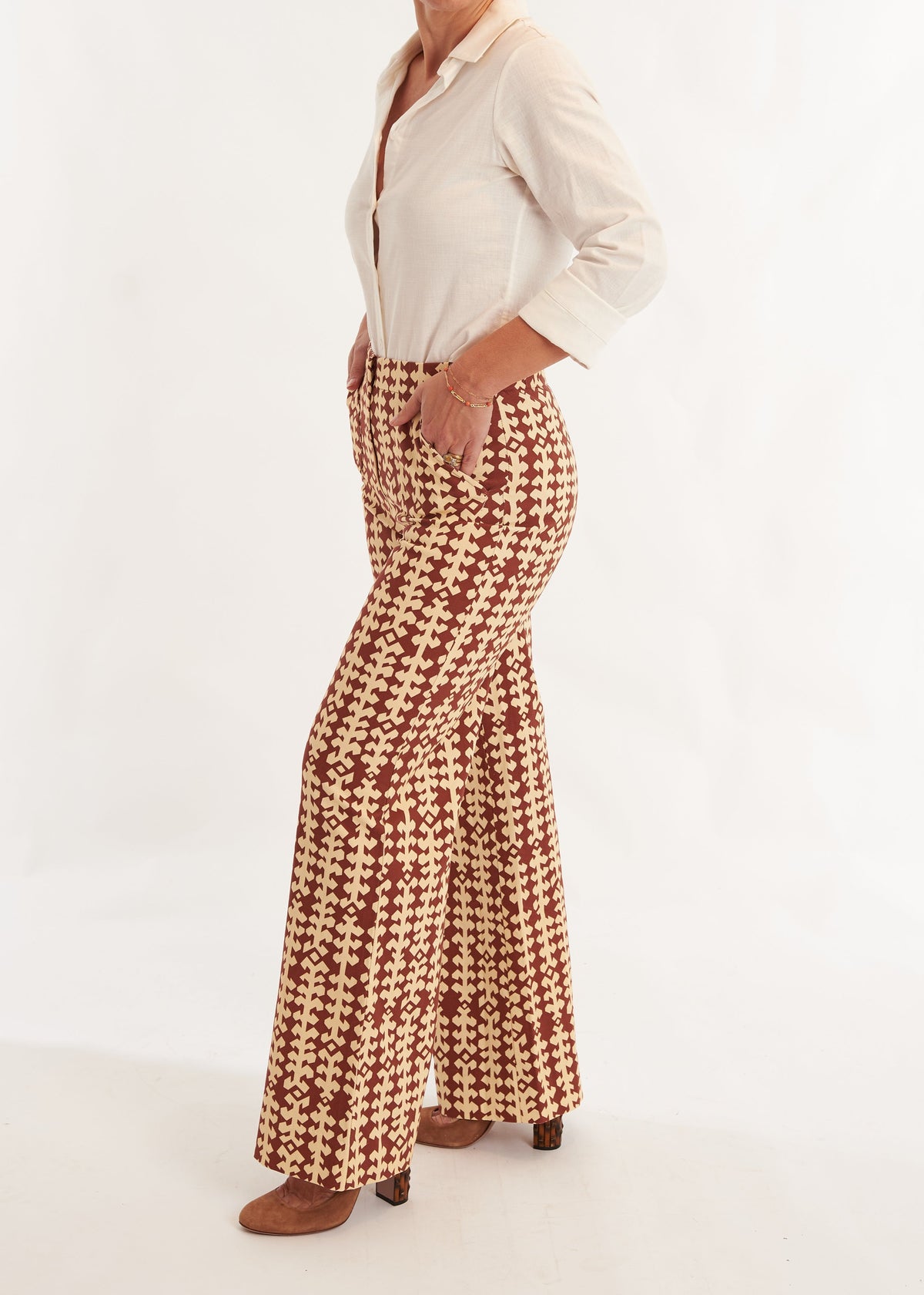 Panther Pant - Kilim Stripe Clay